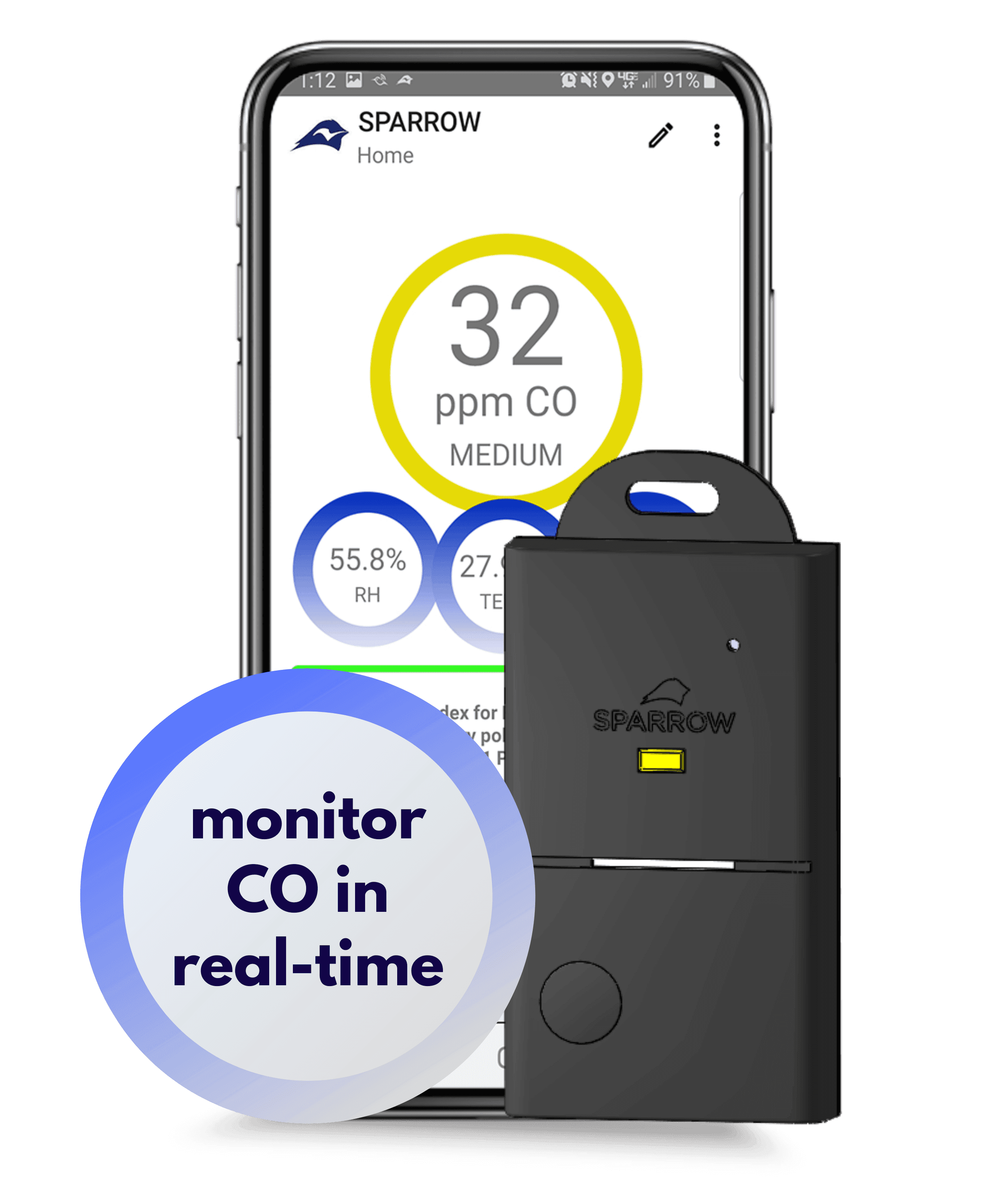 Sparrow mobile app preview